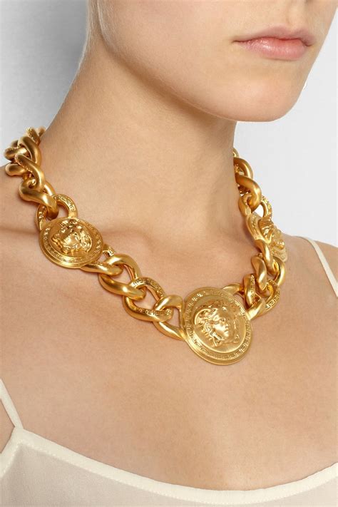 versace necklace women free shipping|versace pendants for women.